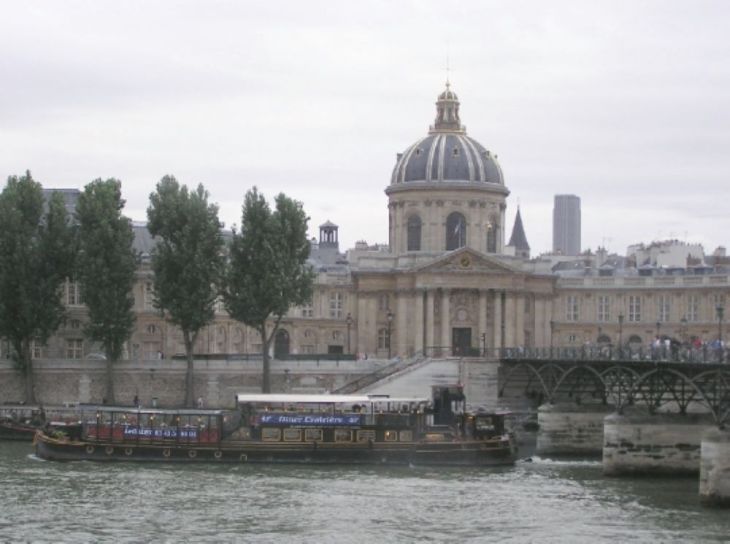 paris institut de france from passarelle des arts c2009