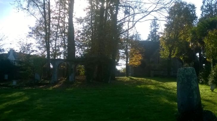 plu chateau de rimaison chapel ND des Orites back garden nov17