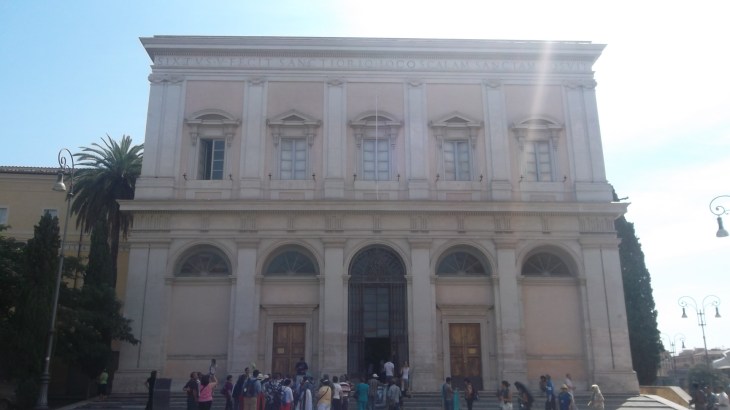 roma church scala santa front aug13