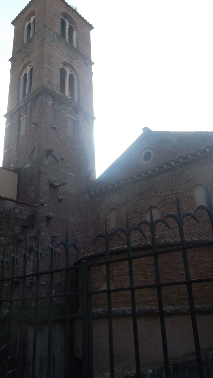 roma church st agnese via agnese via nomentana belltower aug13