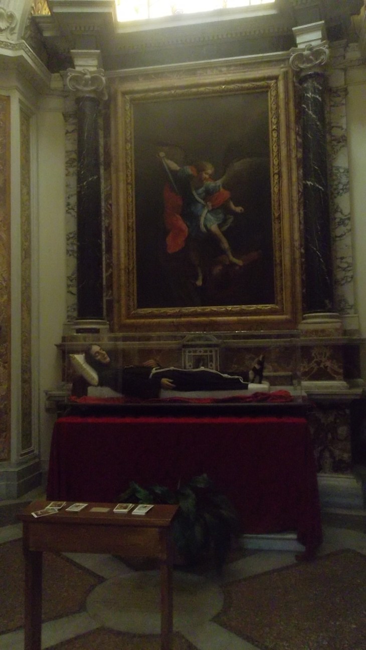 roma church st francis d assisi a ripa body chapel aug13