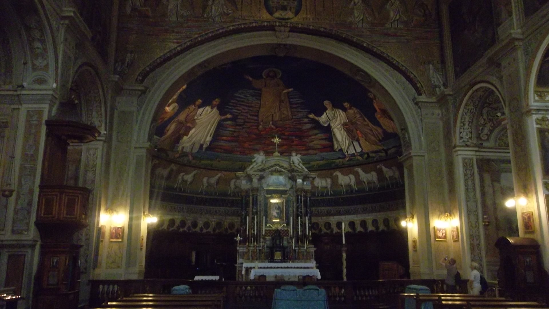 The Basilica Santi Cosma e Damiano of Rome !!! – Paris1972-Versailles2003