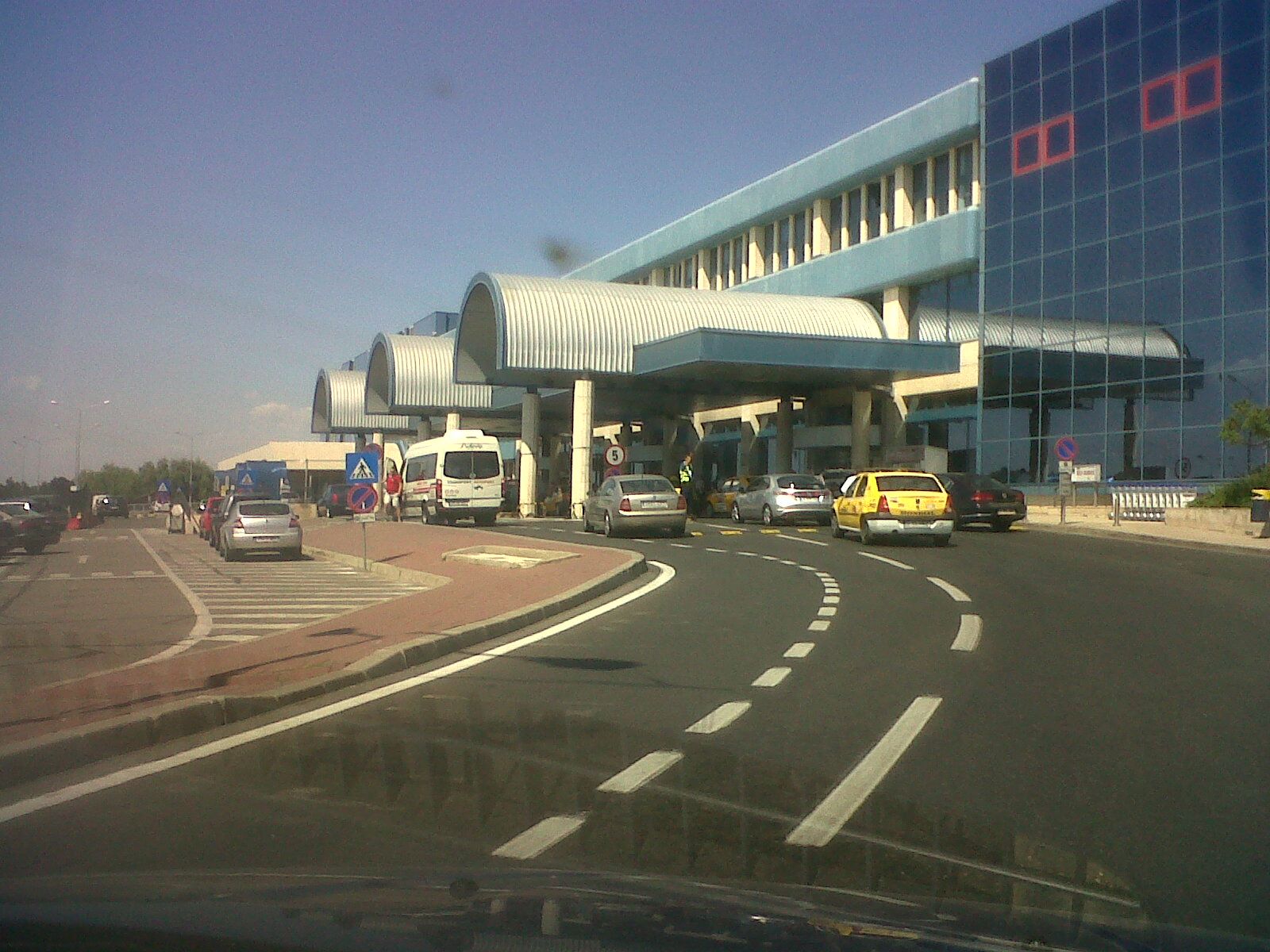 Bucharest Henri Coanda airport for depar jul13