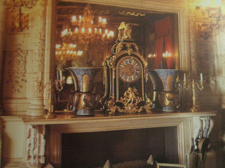 Pau chateau grand salon chimney c1999