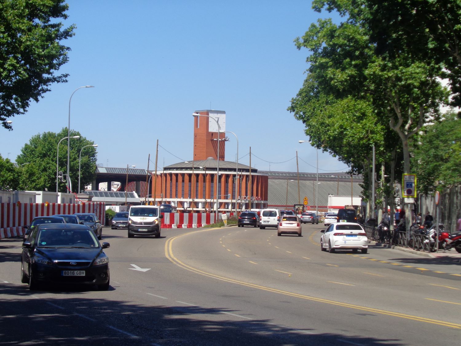 Madrid atocha train station arriv jun24