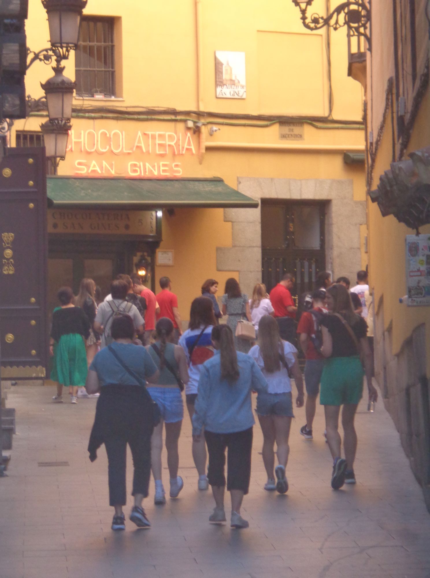 Madrid chocolateria San Gines entr jun24