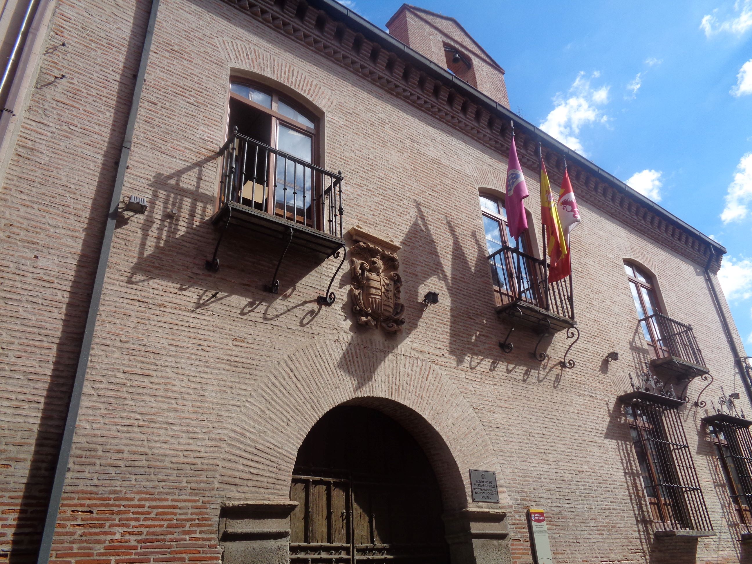 Medina del Campo casa del mayorazgo de los Montalvo front jun24