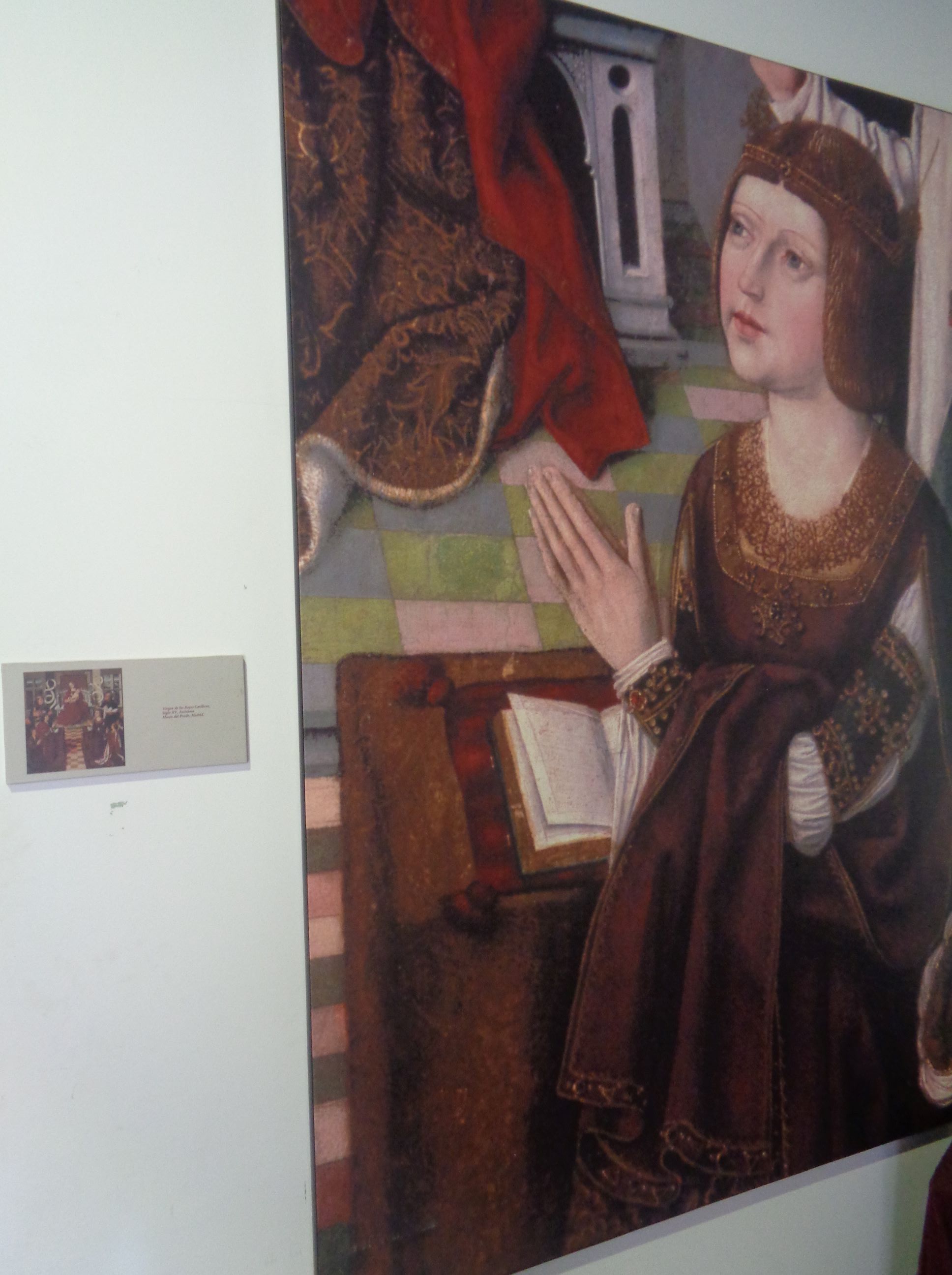 Medina del Campo casa testamentaria isabel I portrait young queen jun24