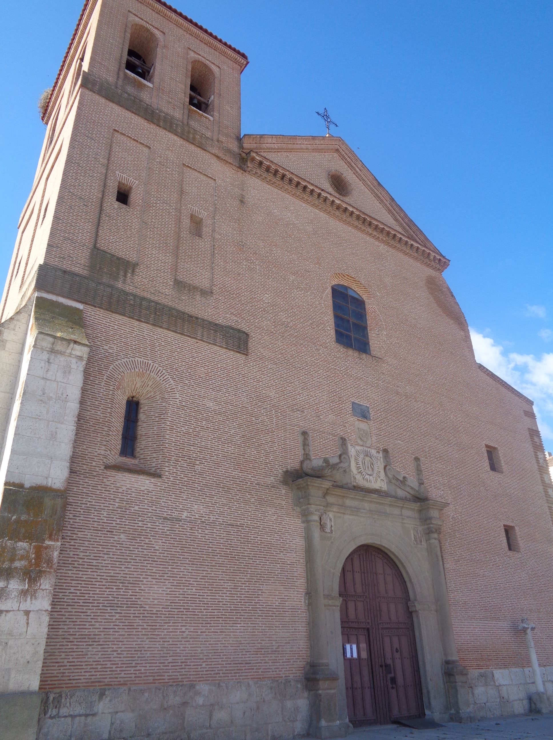 Medina del Campo ch Santiago el Real front jun24