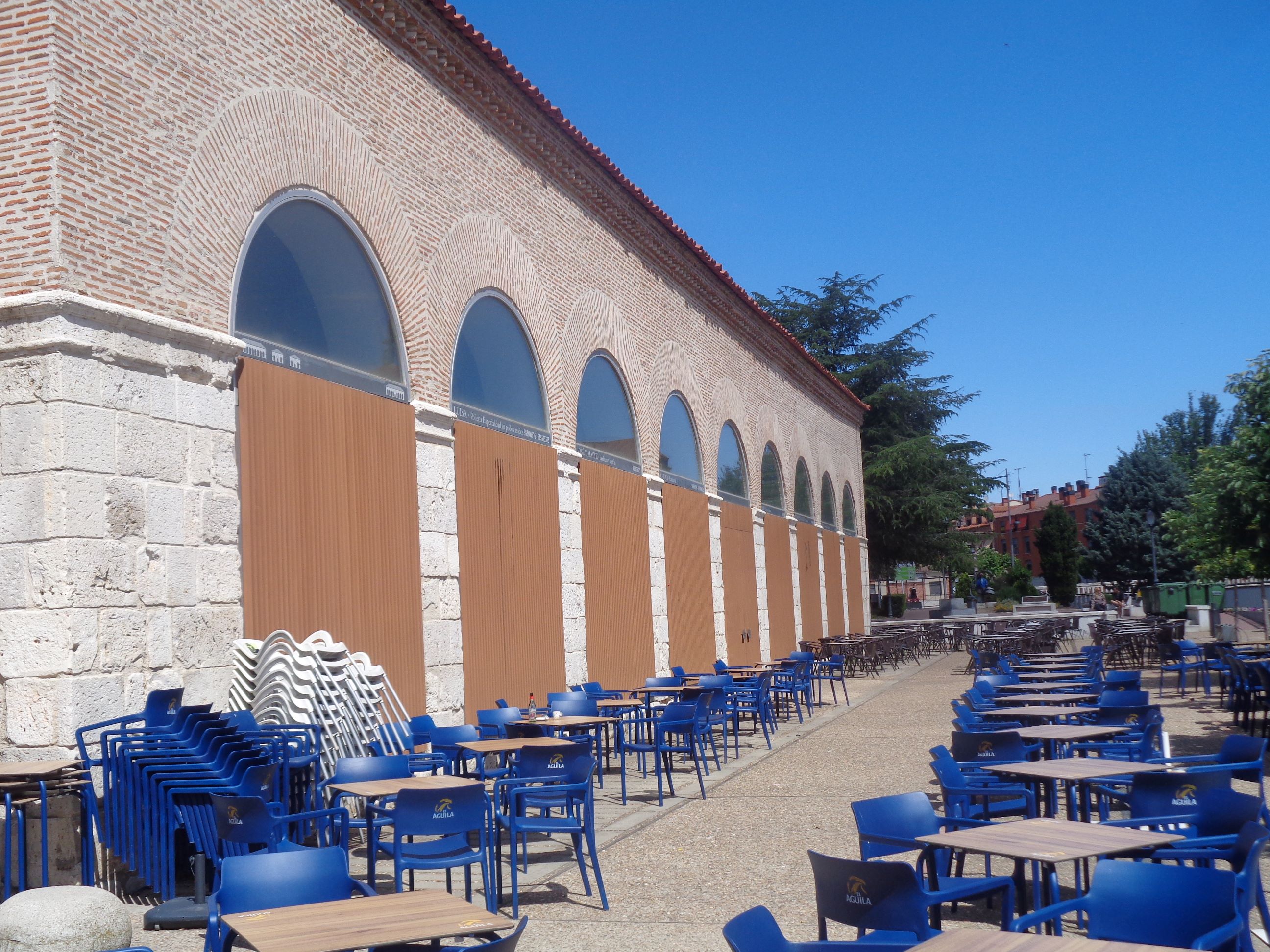 Medina del Campo Reales Carniceria market back jun24