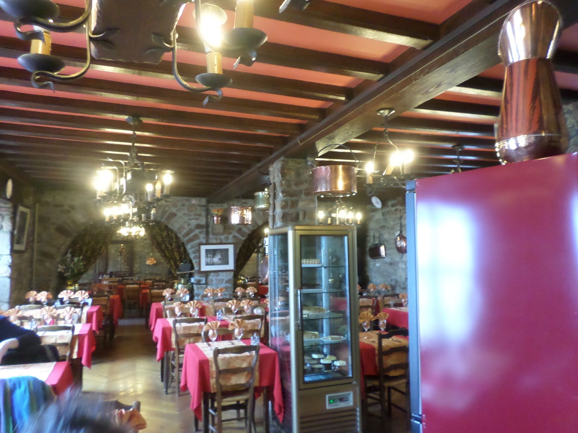 Mont Saint Michel la vieille auberge dining room mar15