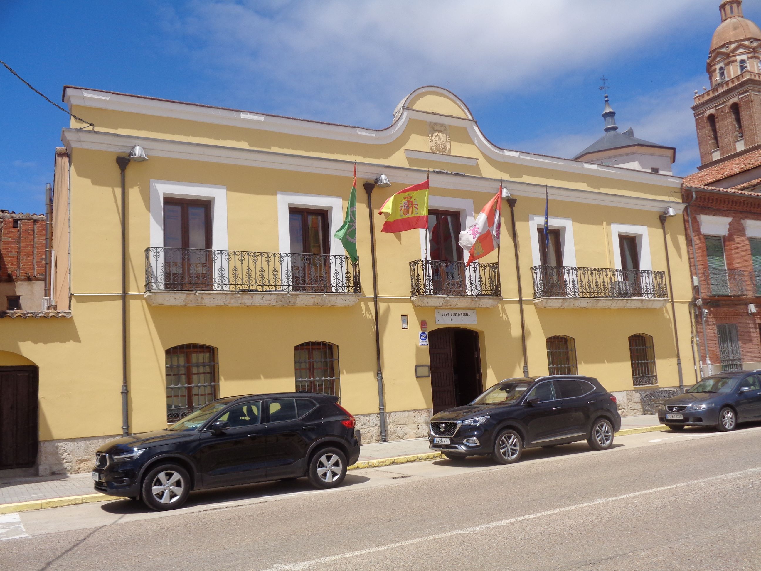 Rueda casa consistorial front plaza mayor jun24