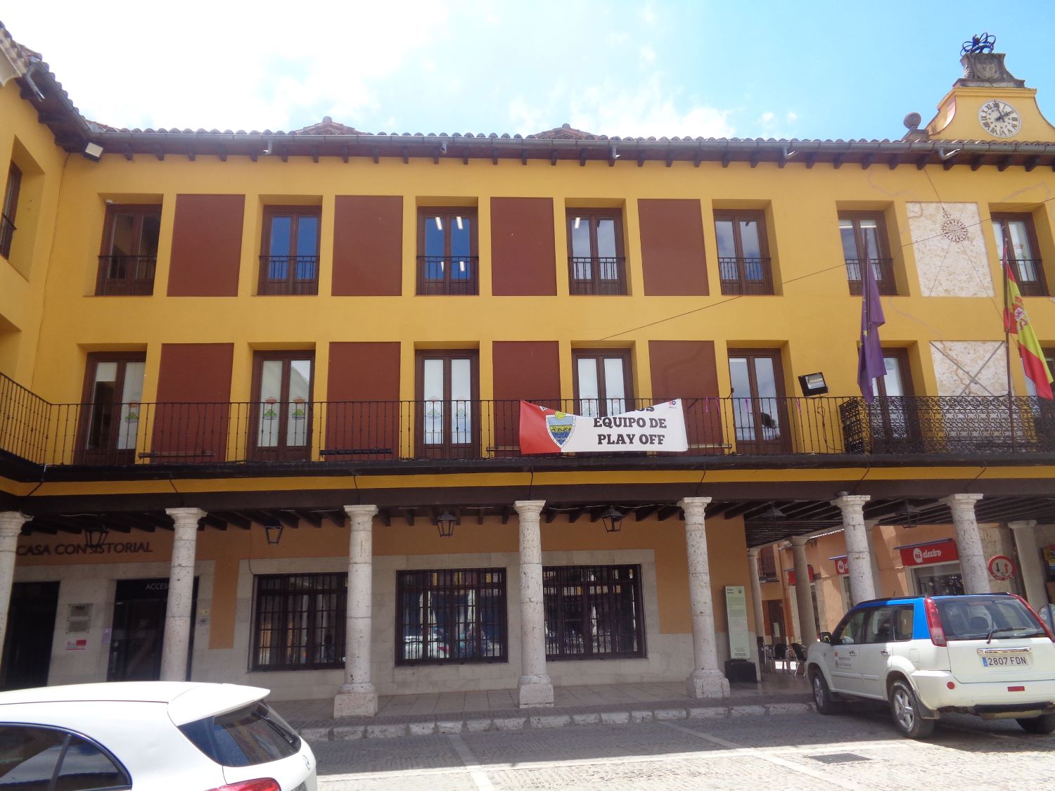 Tordesillas plaza mayor city hall jun24