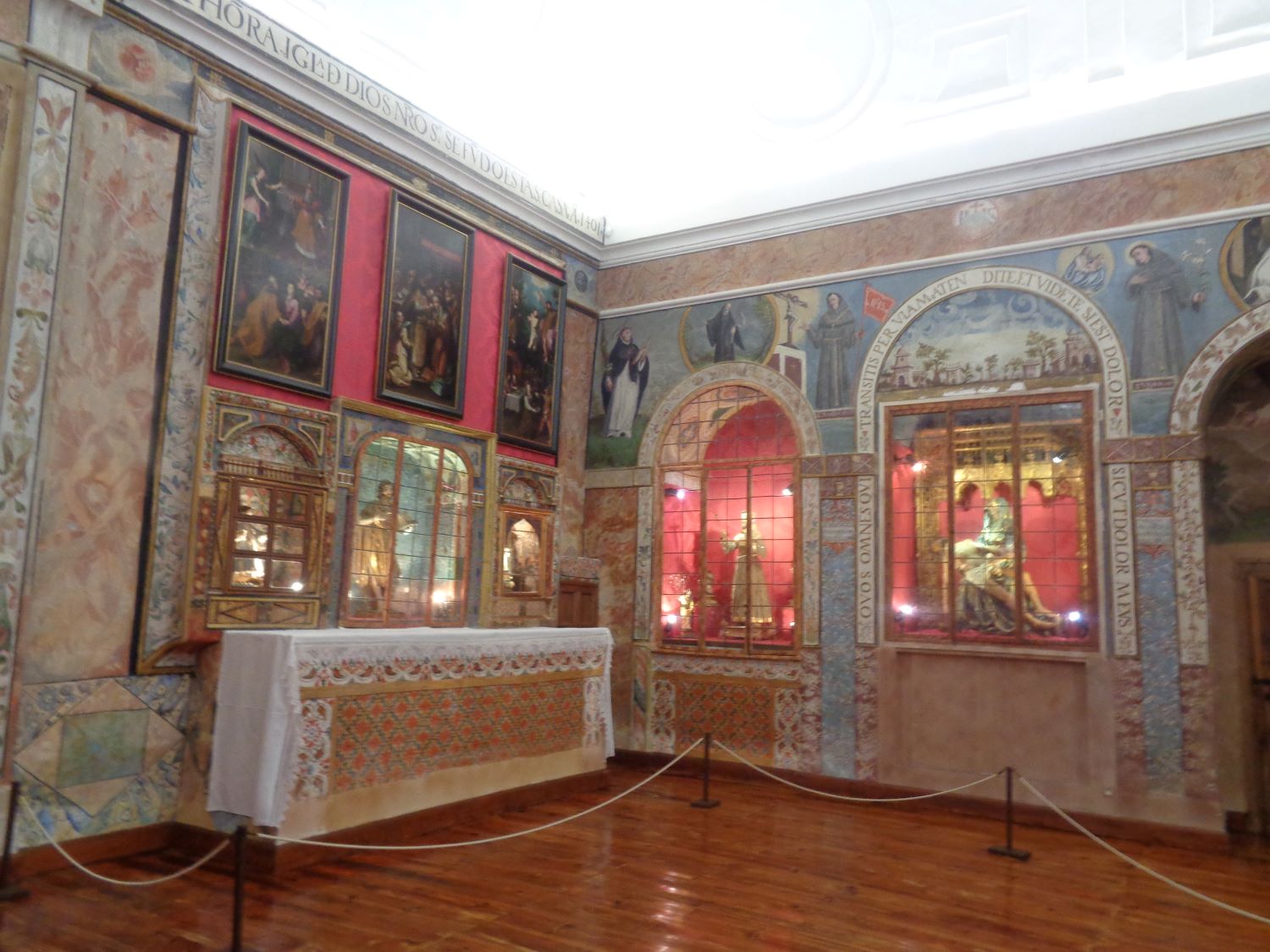 Tordesillas Real Convento de Santa Clara prayer saints wide jun24