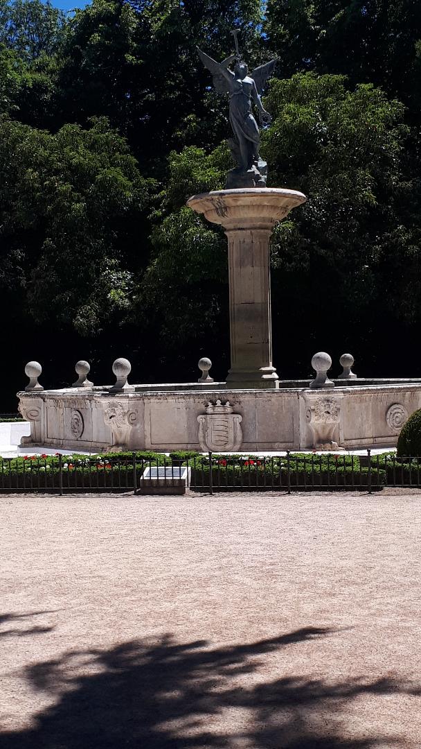 Valladolid campo grande park fuente de la fama jun24