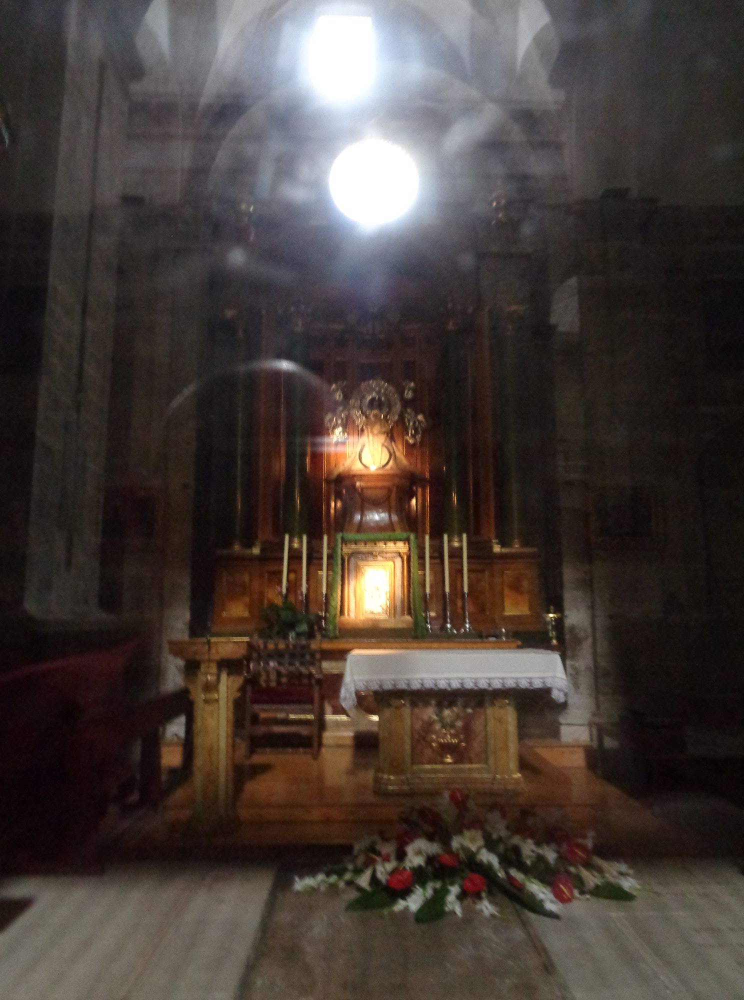 Valladolid Catedral church of Nuestra Señora de la Asunción altar closeup jun24