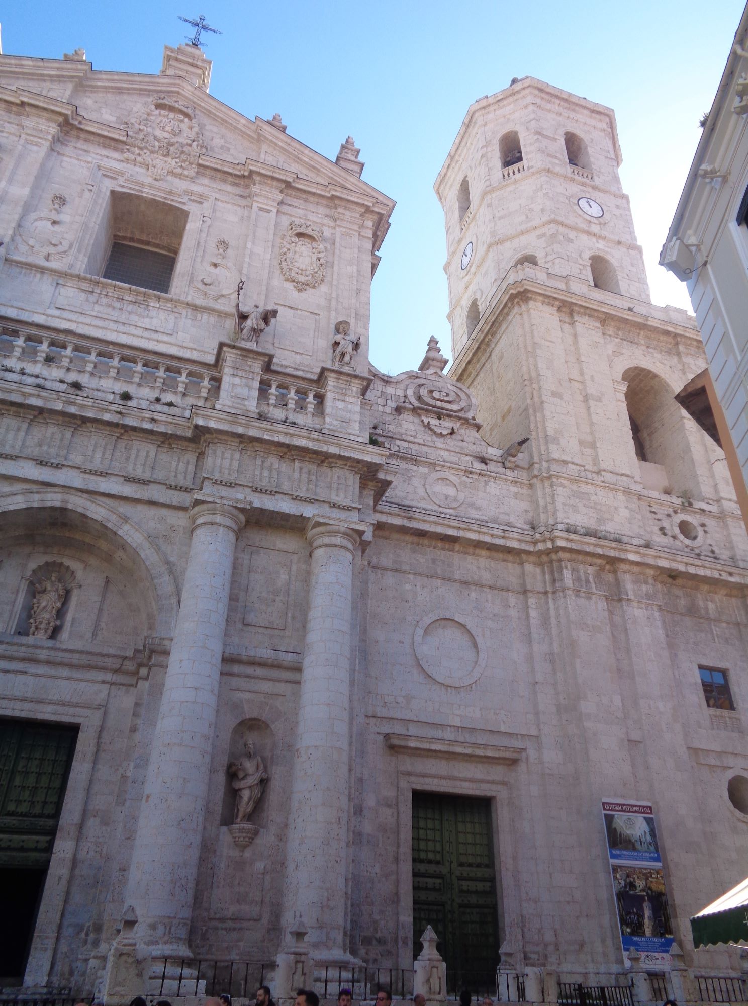 Valladolid Catedral church of Nuestra Señora de la Asunción towers jun24
