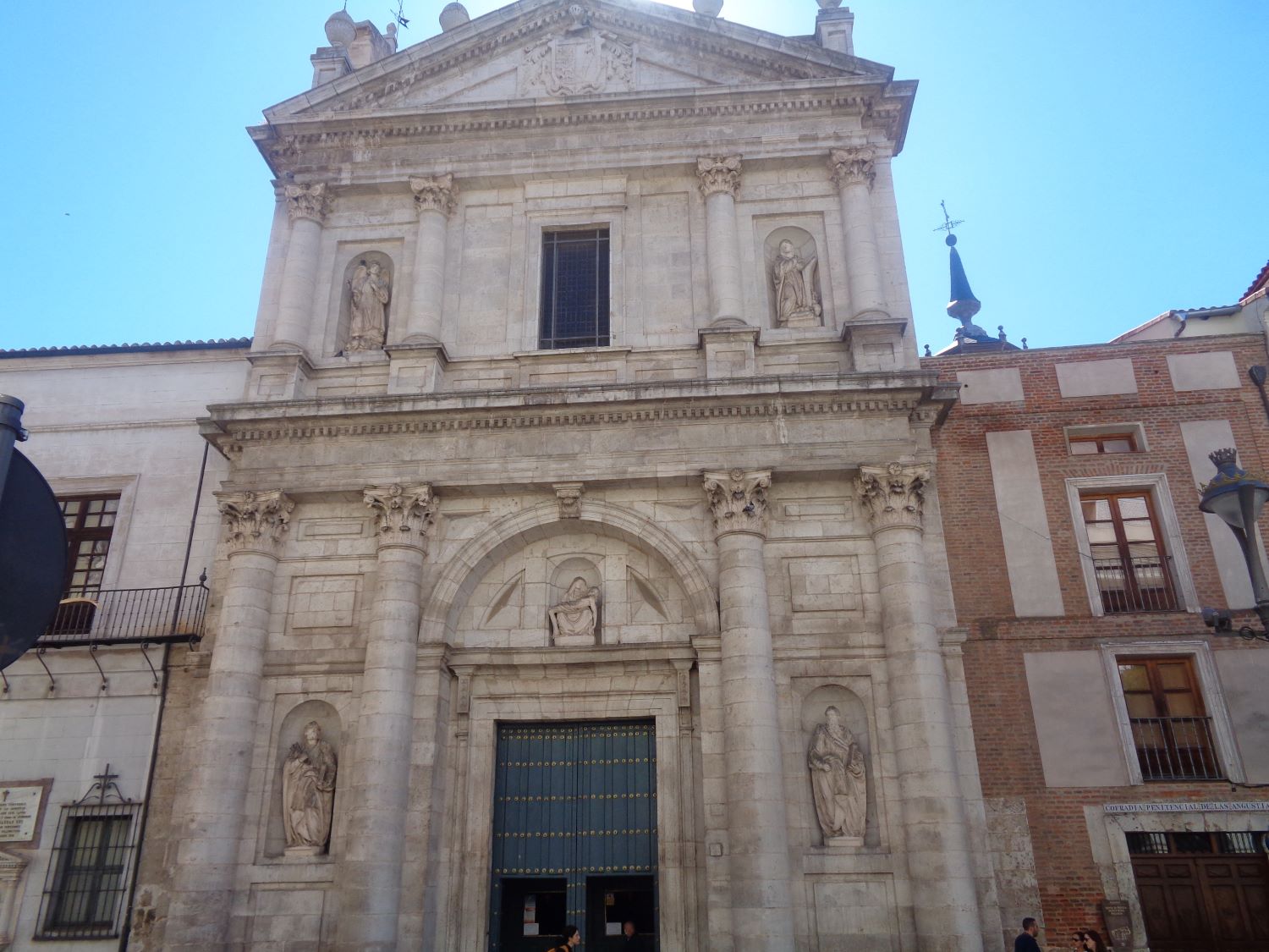 Valladolid ch Nuestra Sra de las Angustias front jun24