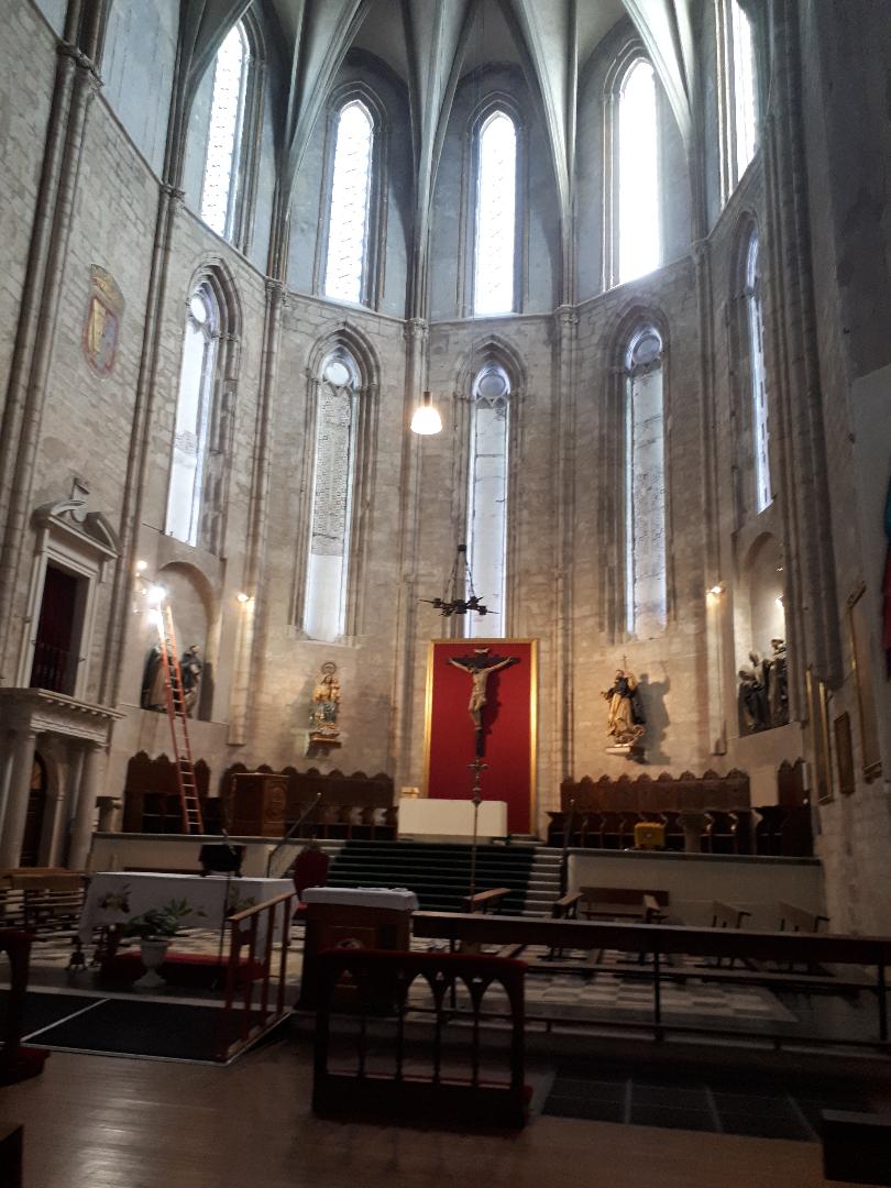 Valladolid ch San Pablo o maria altar jun24