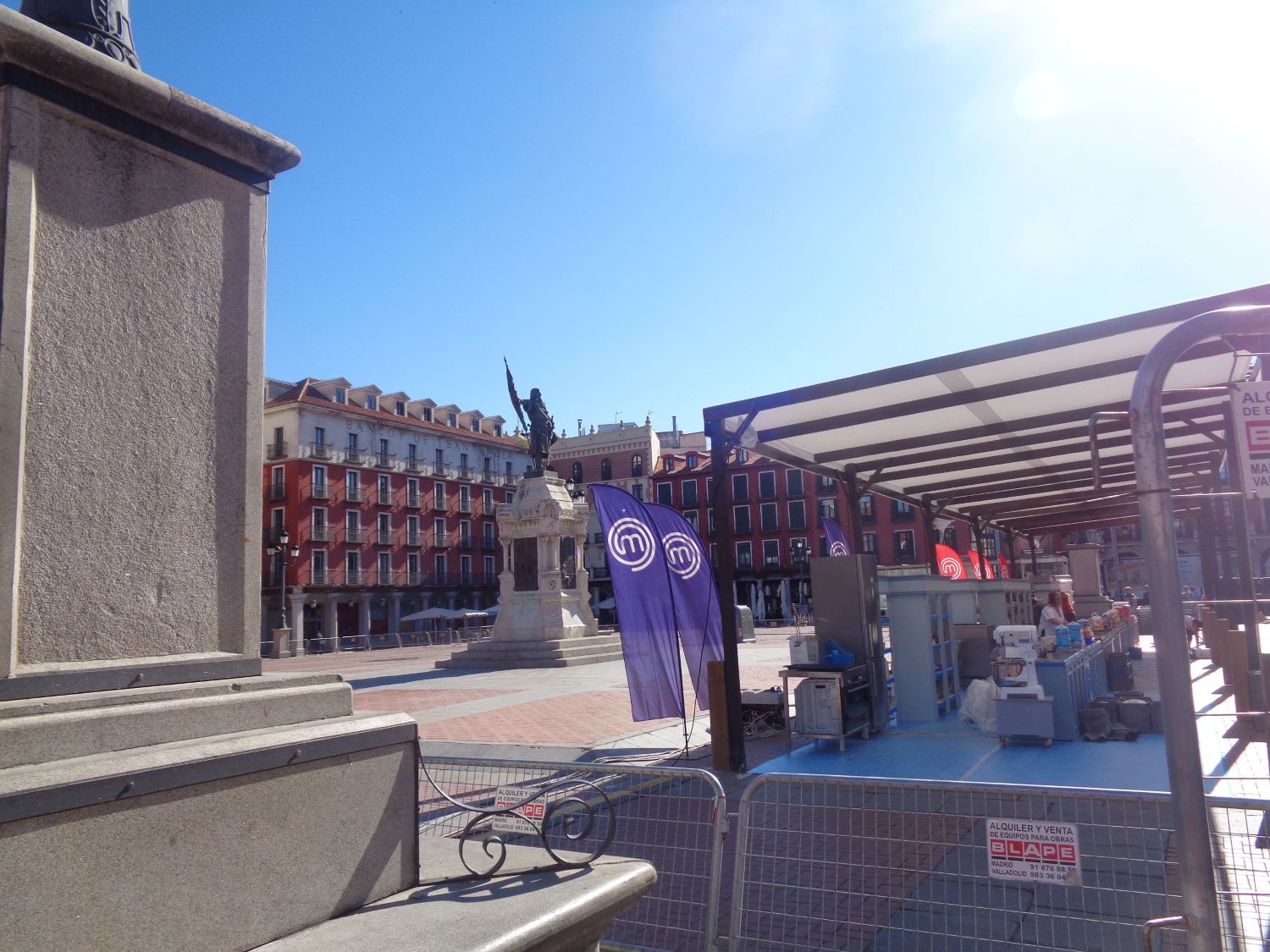 Valladolid plaza Mayor statue contest masterchef jun24