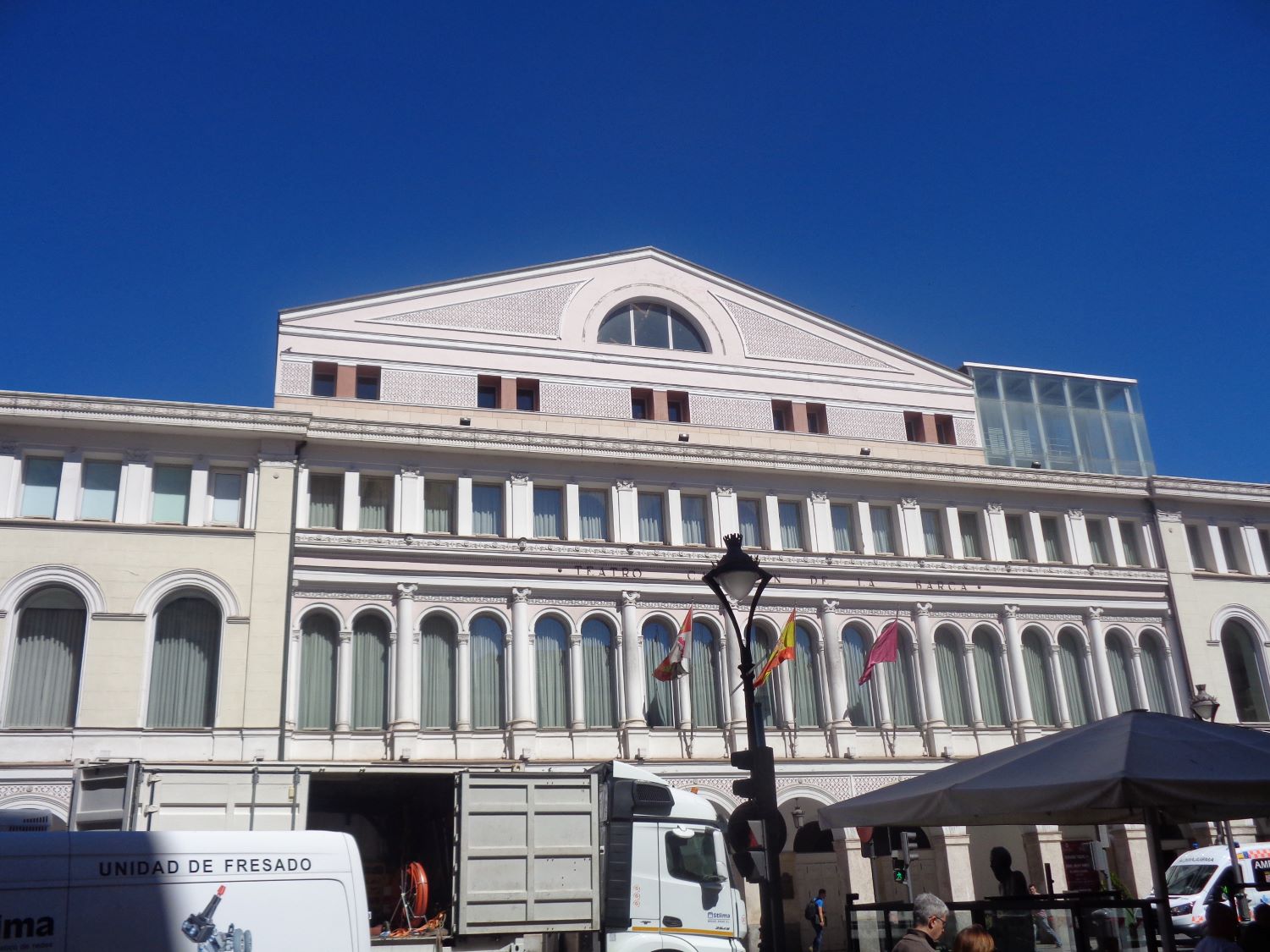 Valladolid teatro Calderon de la Barca front jun24