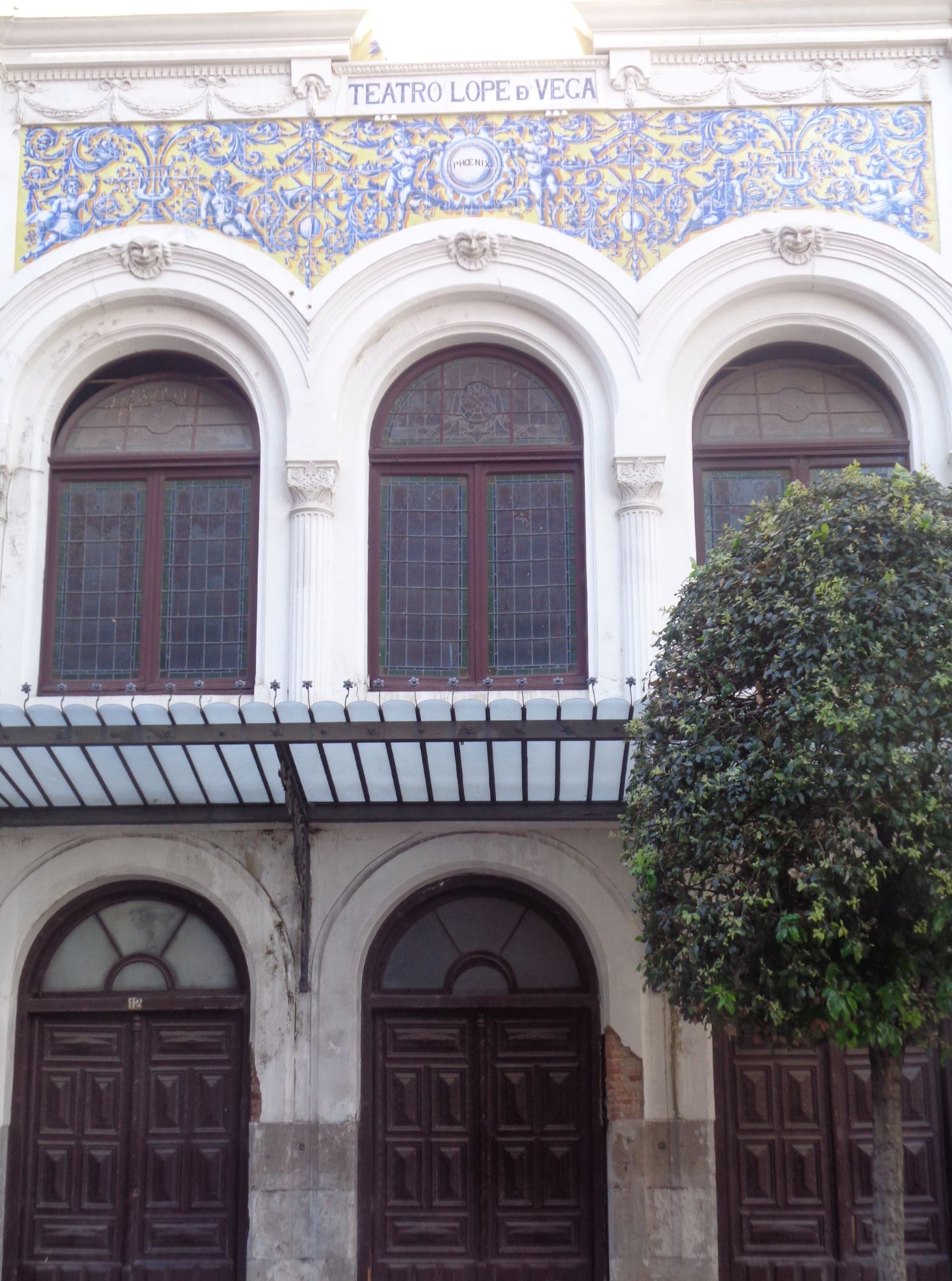 Valladolid teatro lope de vega front closeup jun24