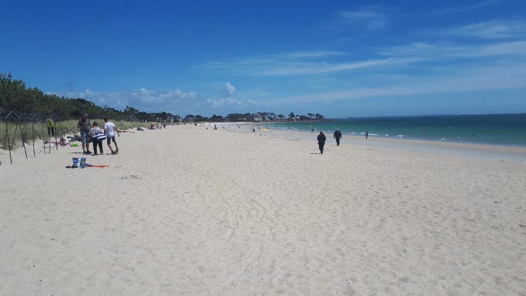 Carnac plage beach left side jul24