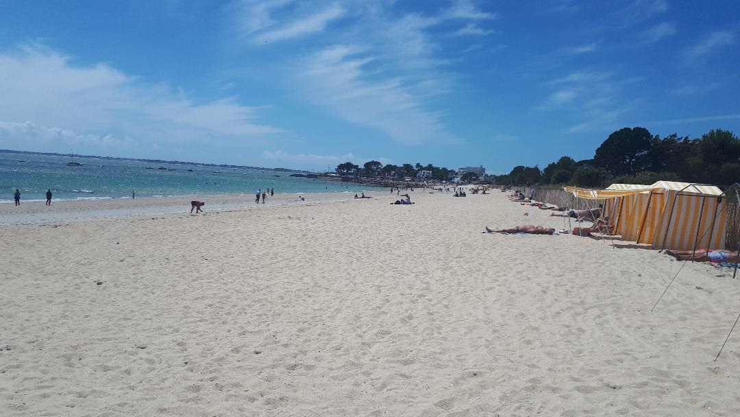 Carnac plage beach right side jul24
