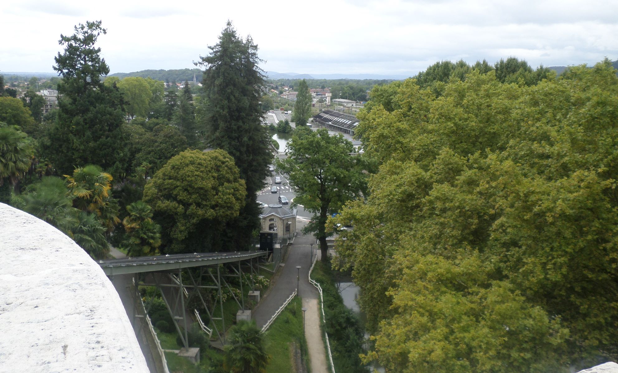 pau funiculaire down to gare aug14