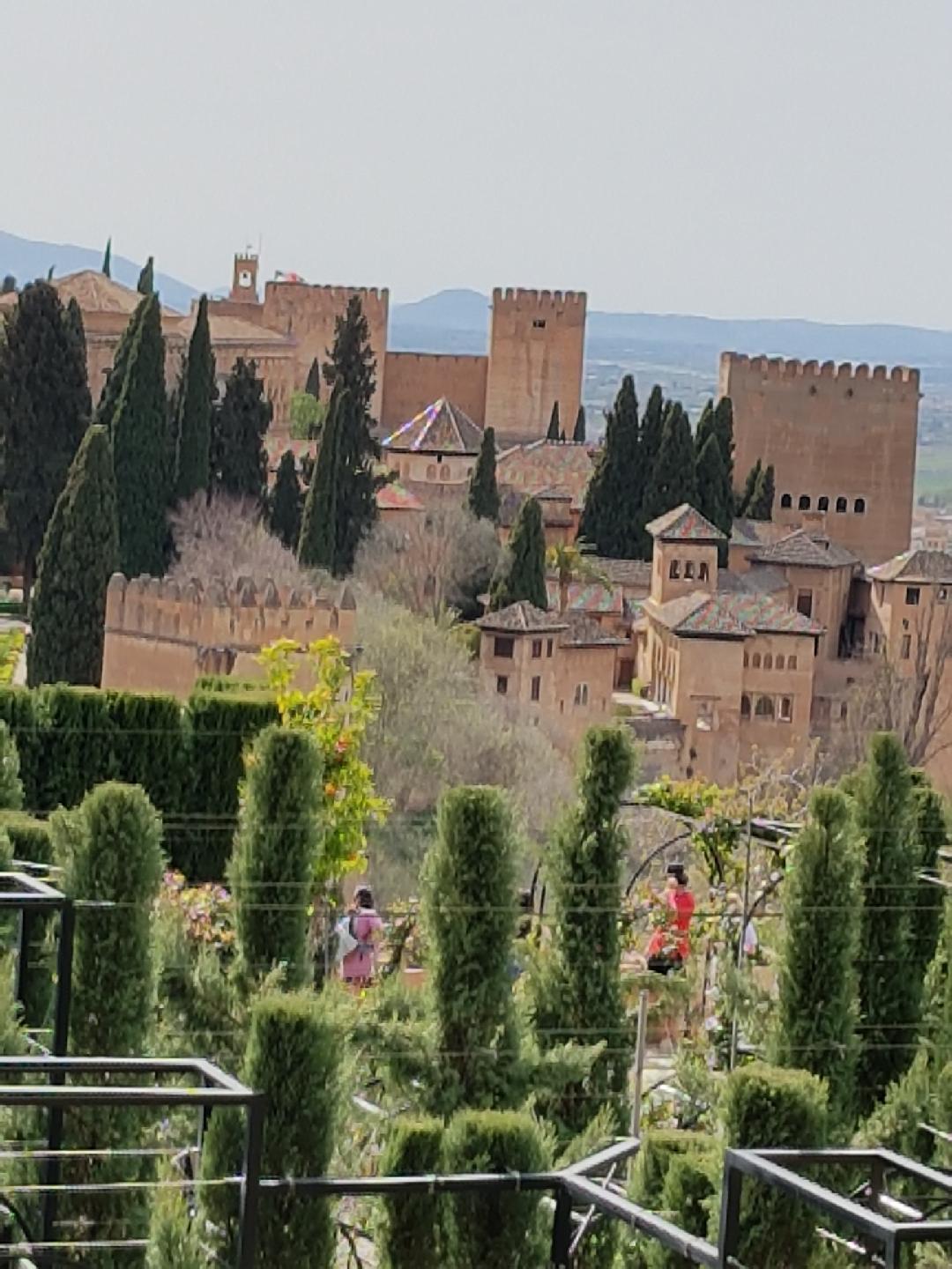 granada alhambra from mirador de san nicolas apr04