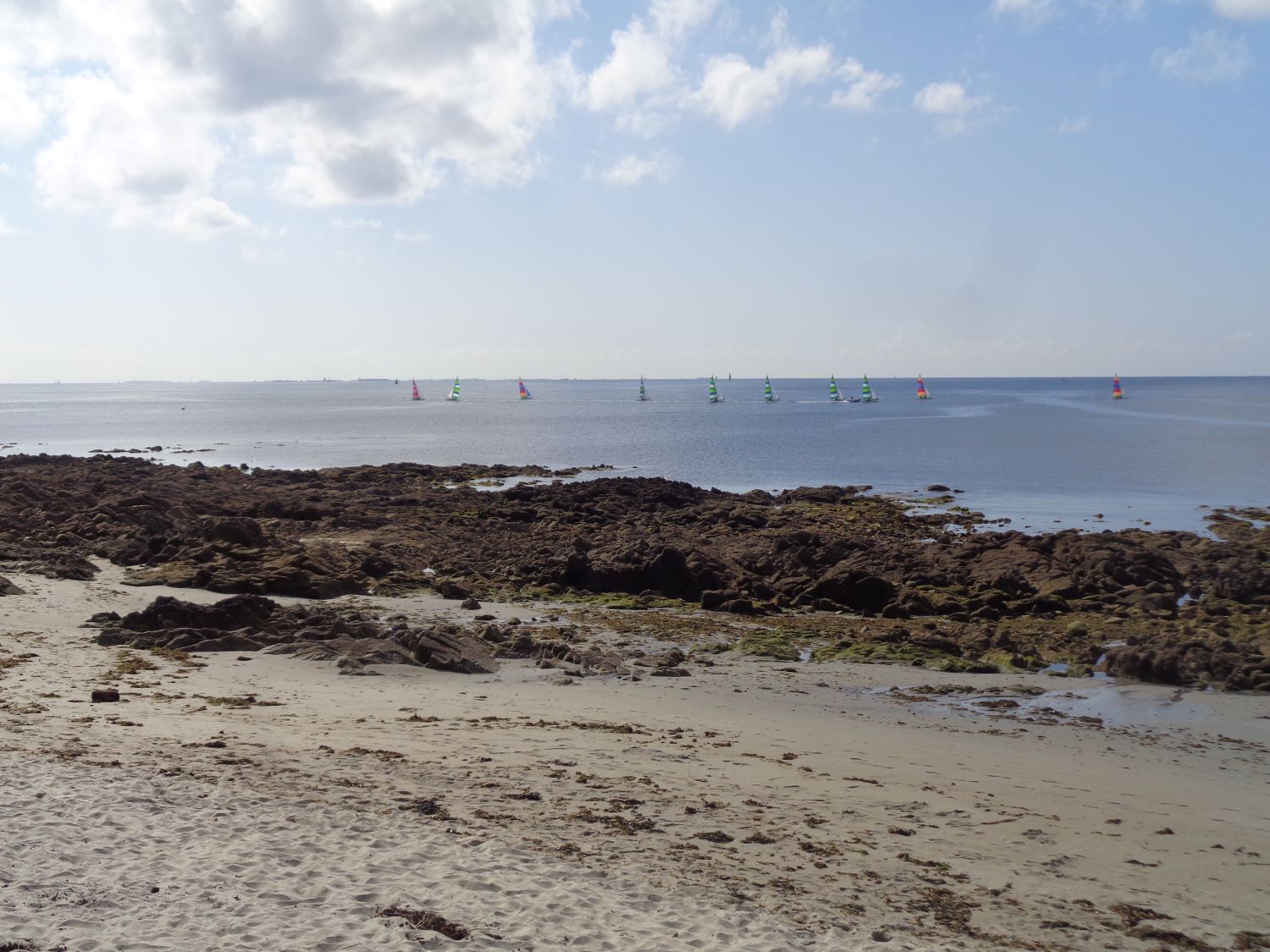 Benodet plage de la pointe de Saint Gilles sep24