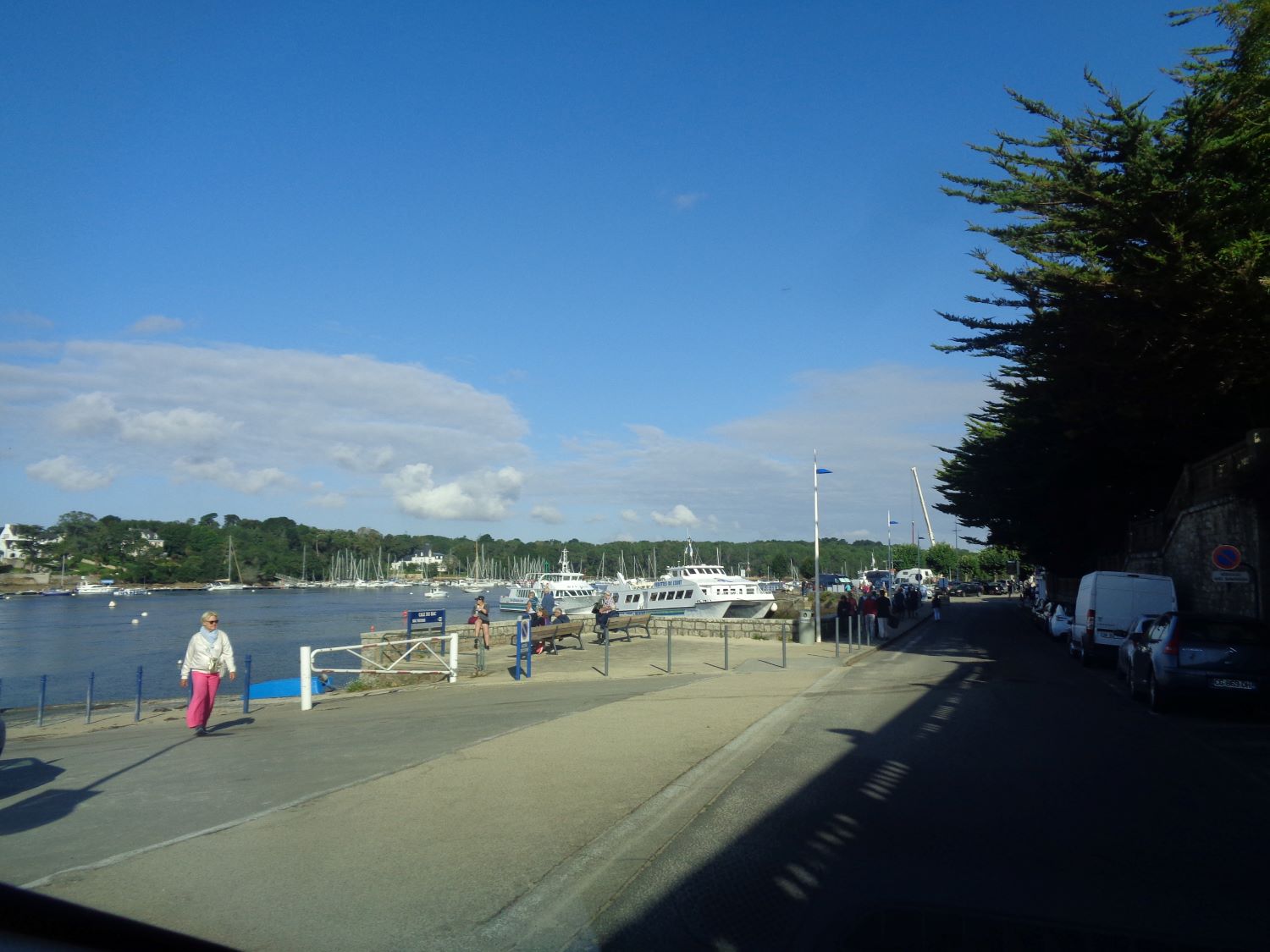 Benodet port de Benodet embarcadere to islands sep24