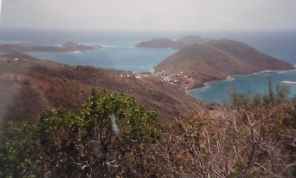 BVI Tortola just van dyke island bay c1988