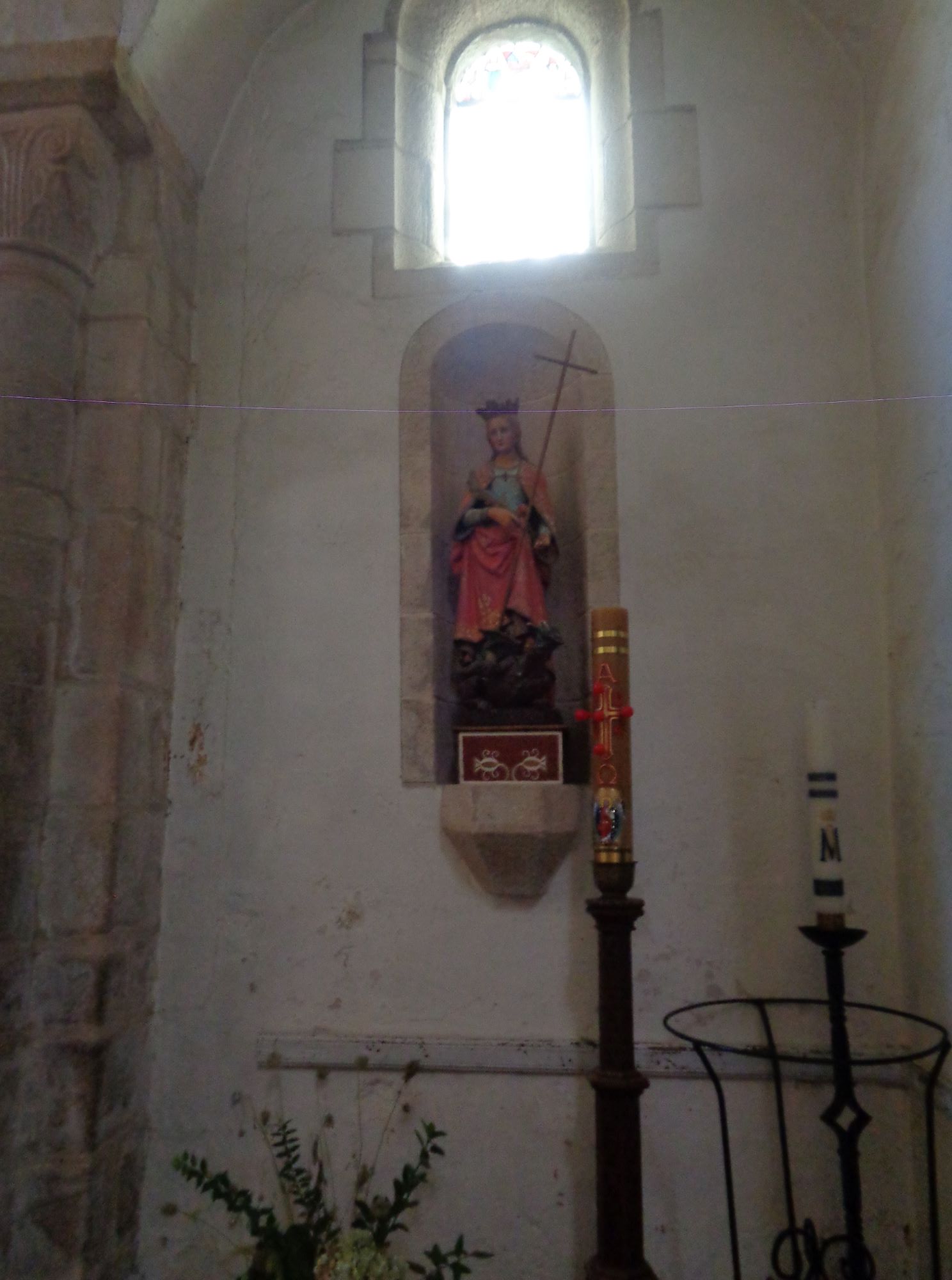 Fouesnant ch Saint Pierre et Saint Paul chapel of virgin sep24