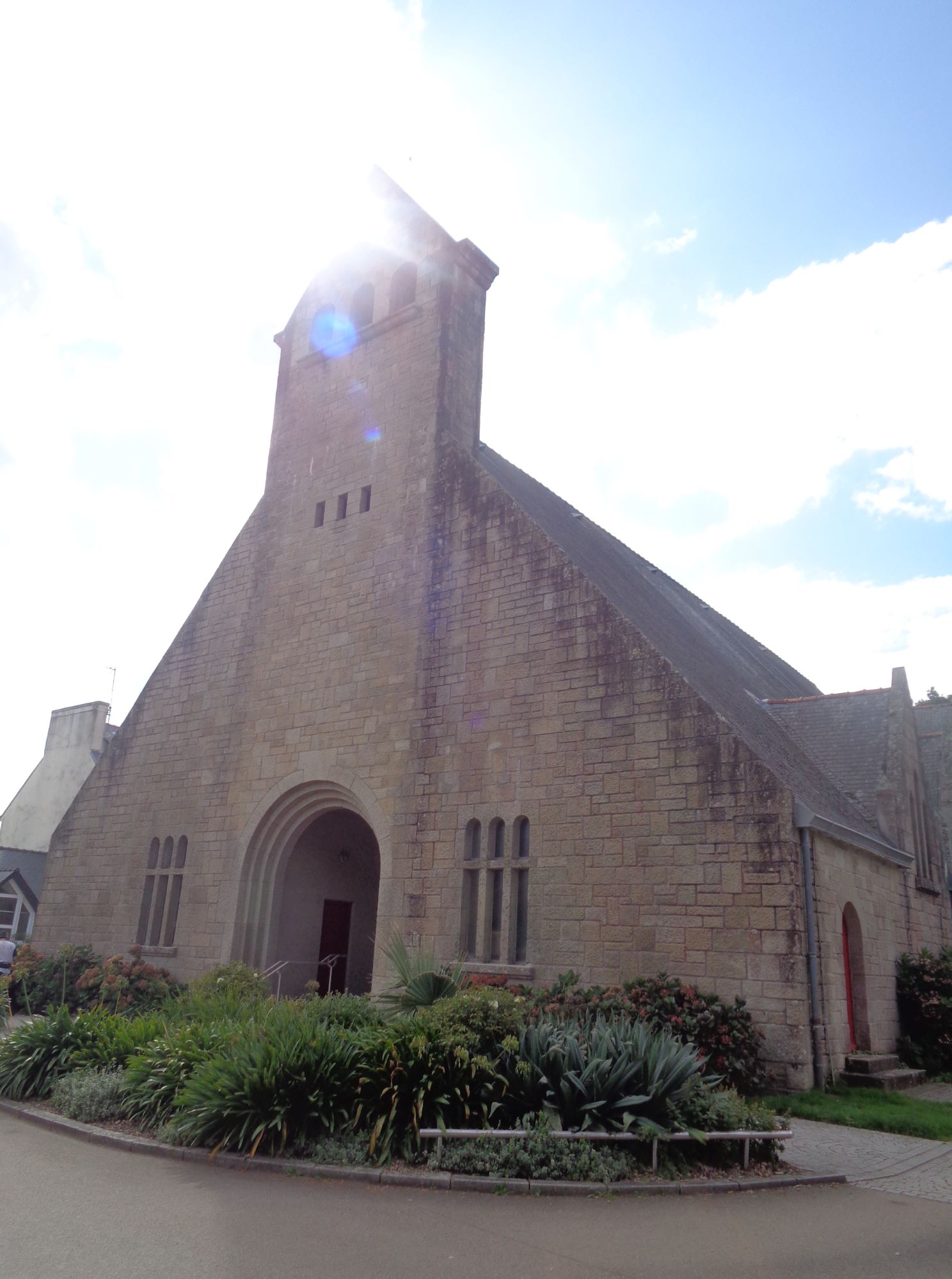 Fouesnant chapelle Saint Guenolé front sep24