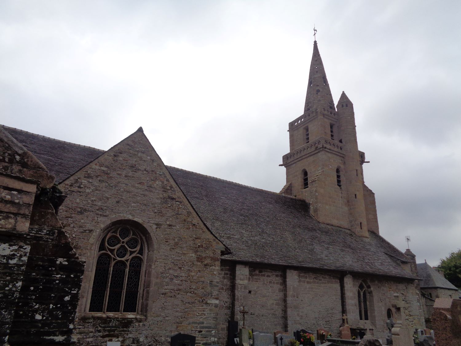 Lannion ch de la trinité Brélénevez belltower sep24