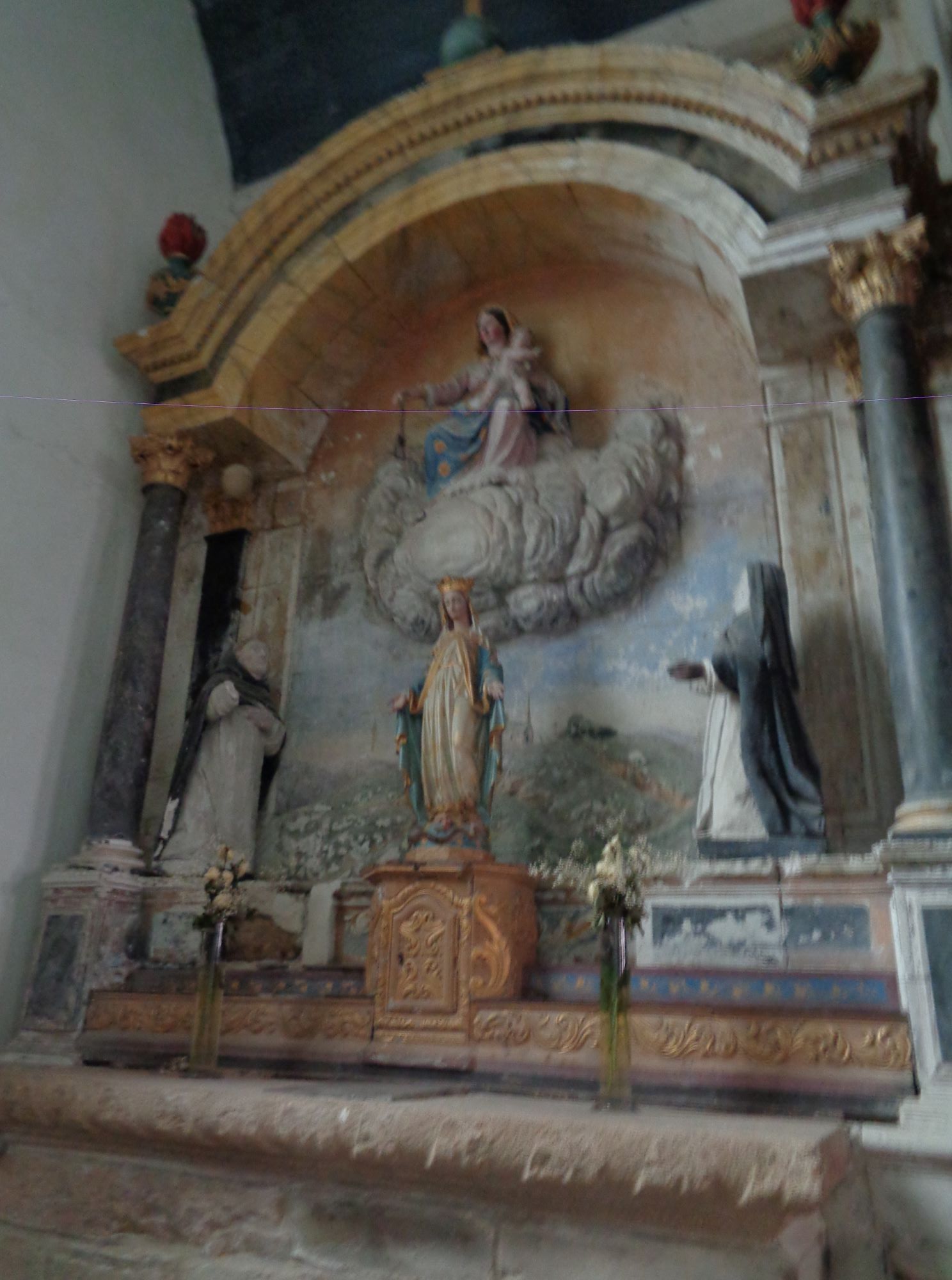Lannion ch de la trinité Brélénevez chapel resurrection sep24