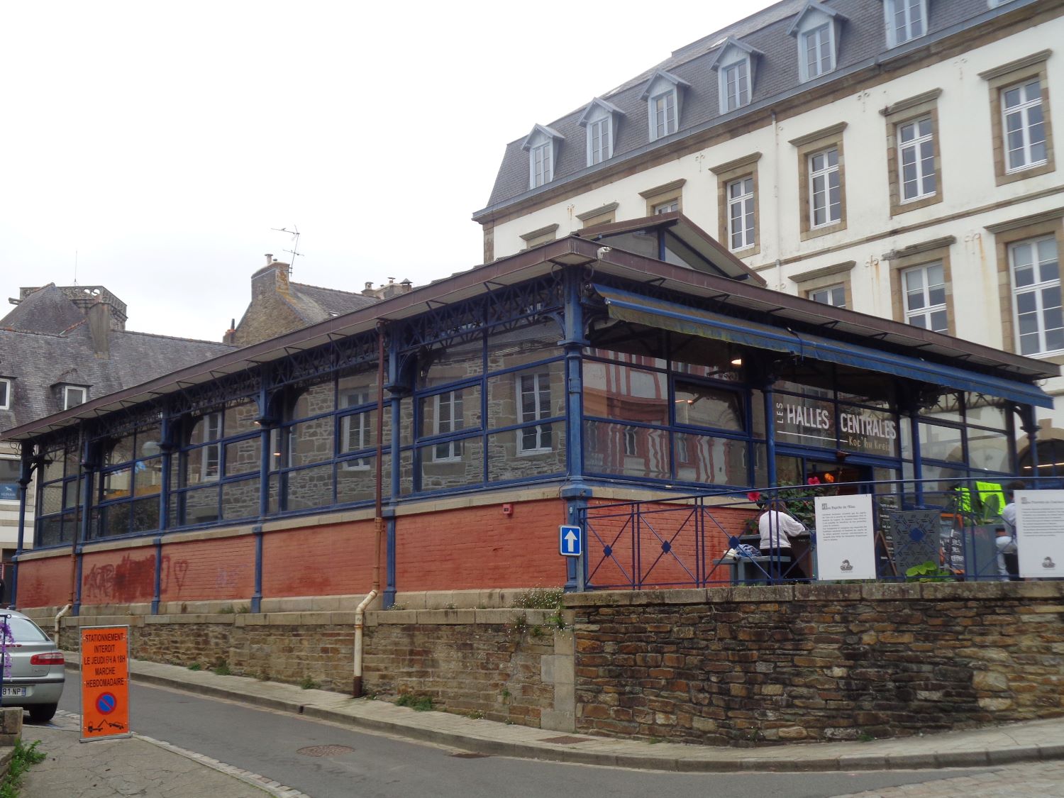 Lannion Halles or covered market front sep24