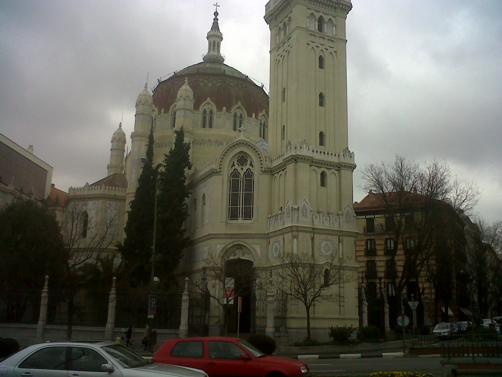 madrid ch san manuel y san benito belltower calle alcala closeup feb13
