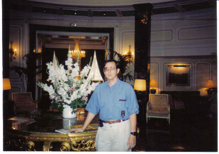 madrid Fénix Tryp hotel lobby PF sep90 now Crowne Plaza