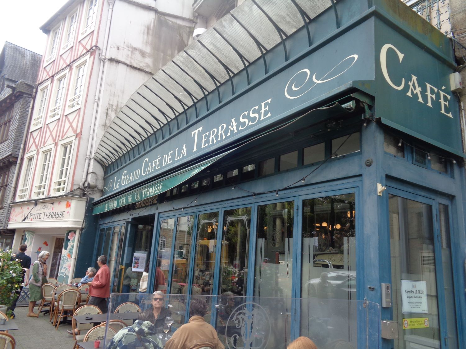 Morlaix le Grand Cafe de la Terrasse front sep24