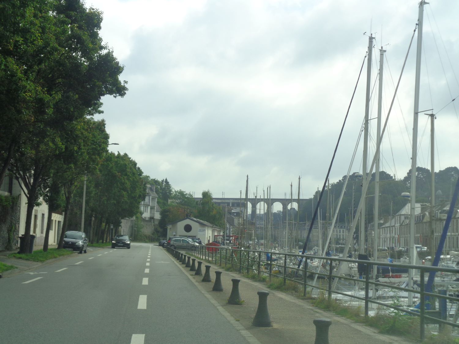 Morlaix port de Morlaix and viaduc arriv sep24
