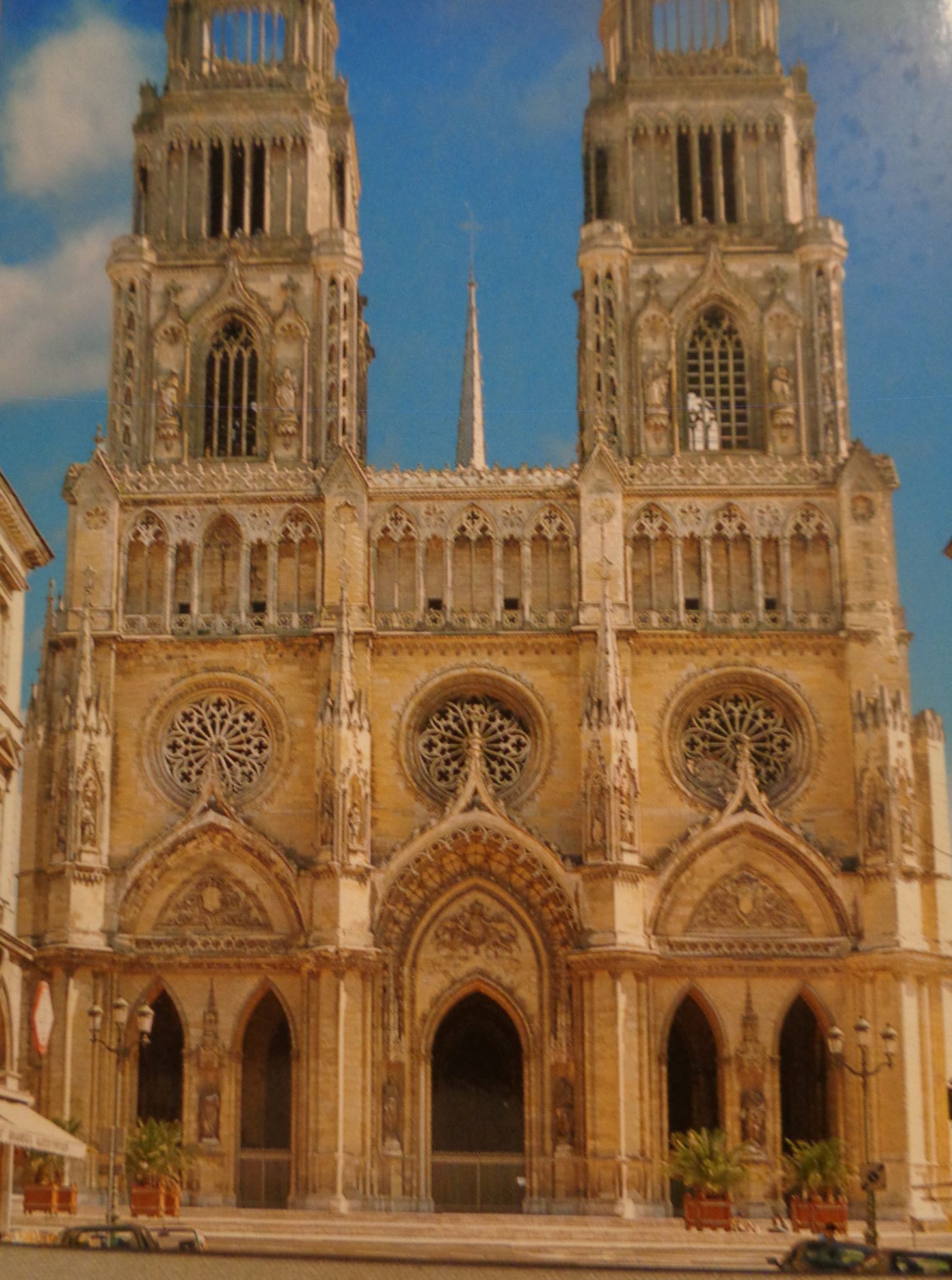 Orléans Cathédrale Sainte Croix facade