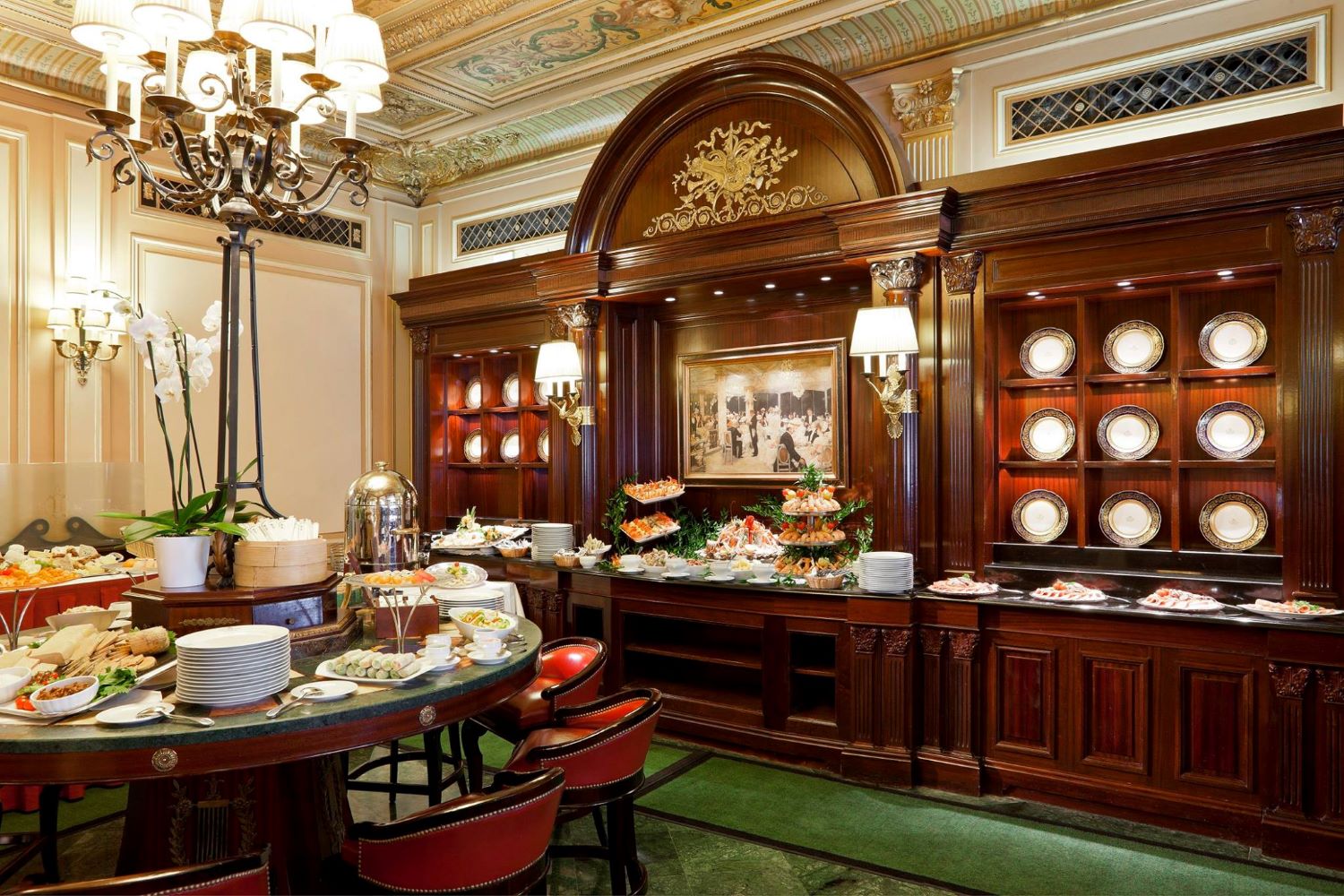 Paris intercontinental le grand hotel cafe de la paix back