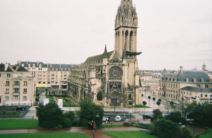caen-ch-st-pierre-and-belltower