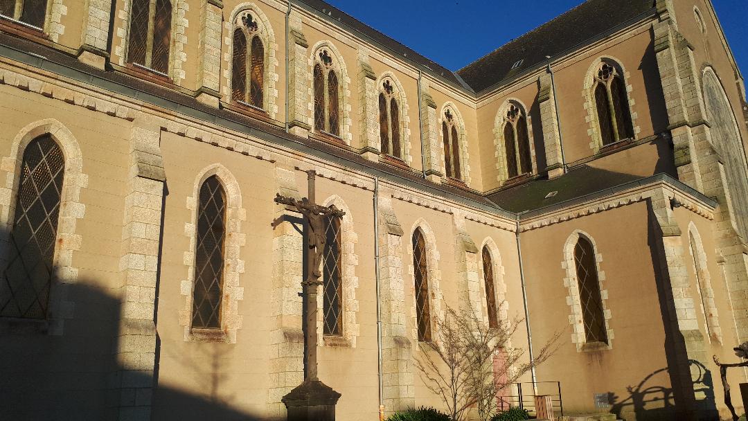 languidic calvary Christ on Cross by ch st pierre jan20