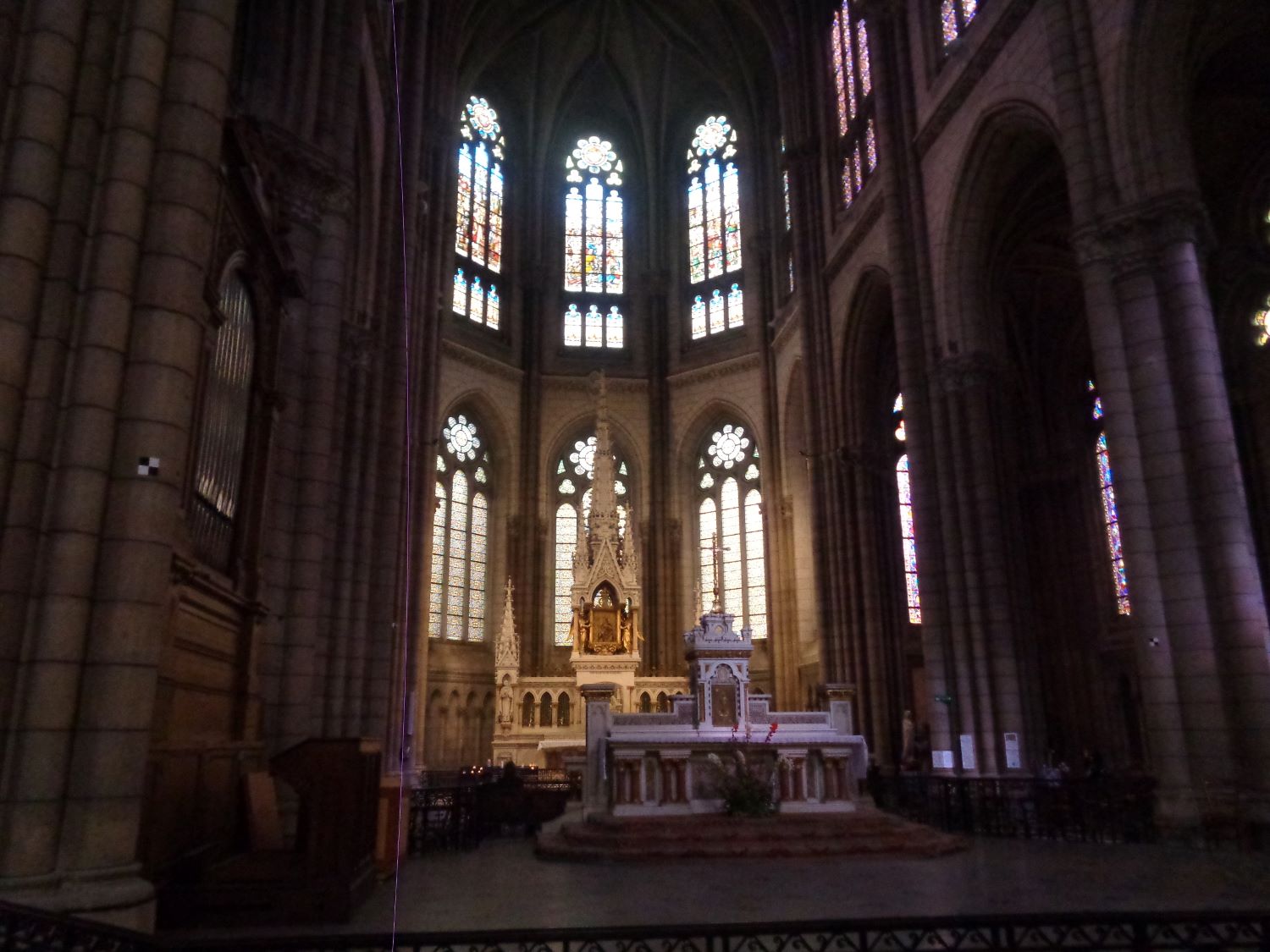 Rennes Basilica minor Notre Dame de Bonne Nouvelle altar oct24