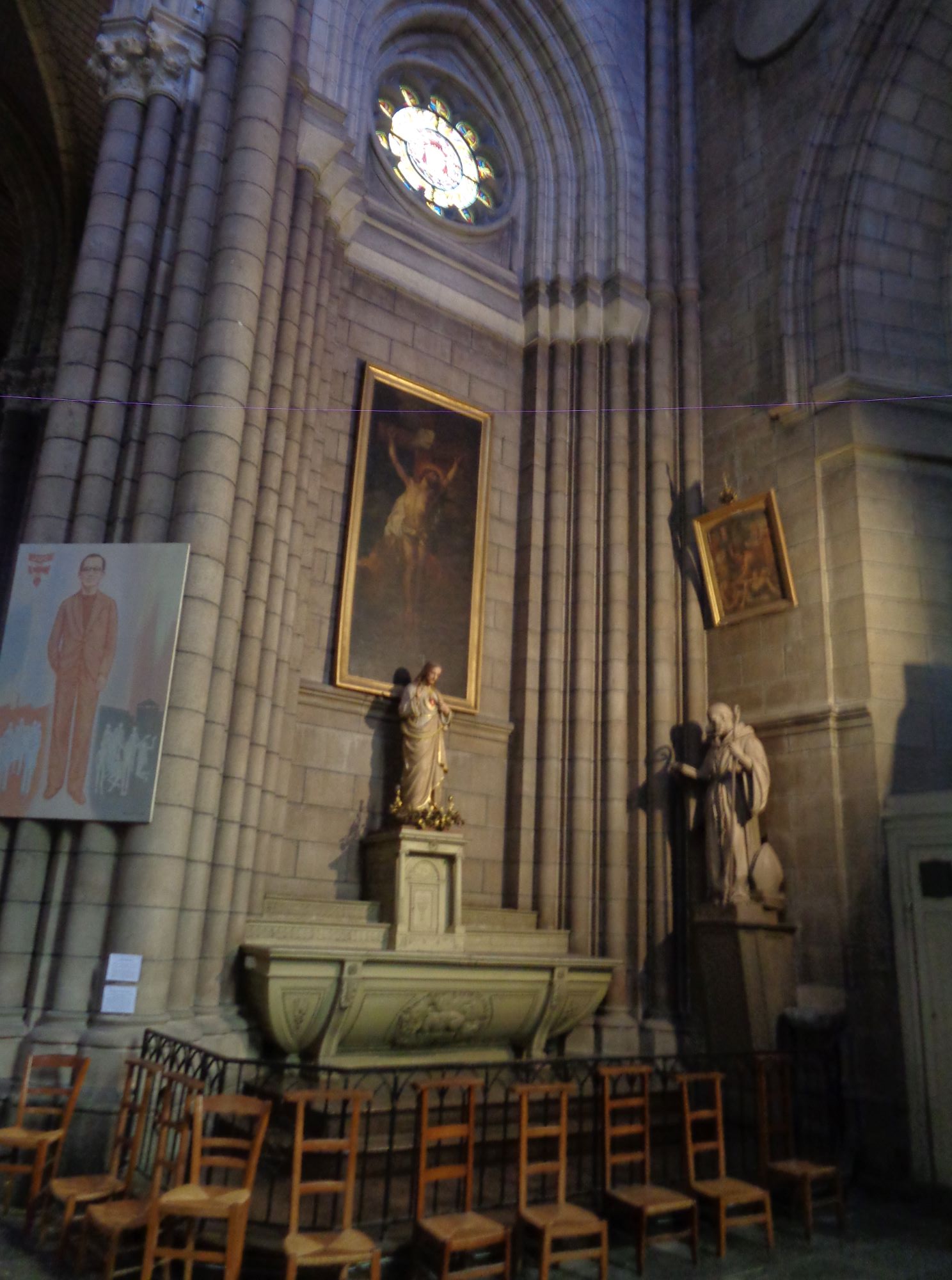 Rennes Basilica minor Notre Dame de Bonne Nouvelle chapel Saint-Aubin or du Sacré-Cœur oct24