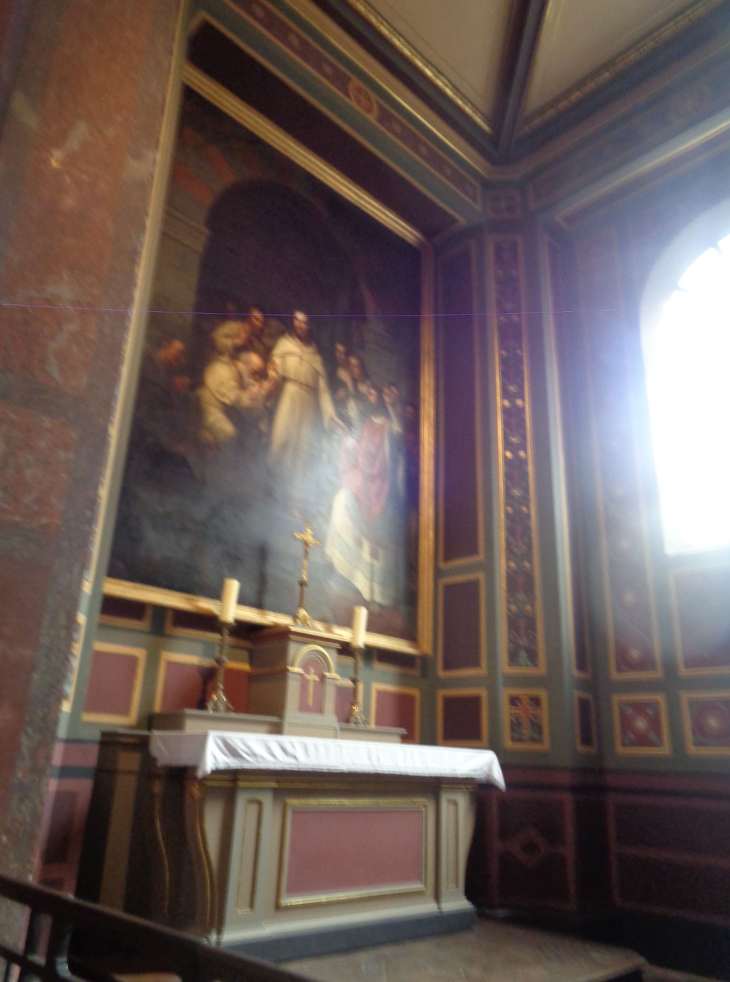 Rennes Cat Saint Pierre chapel Saint Melaine oct24