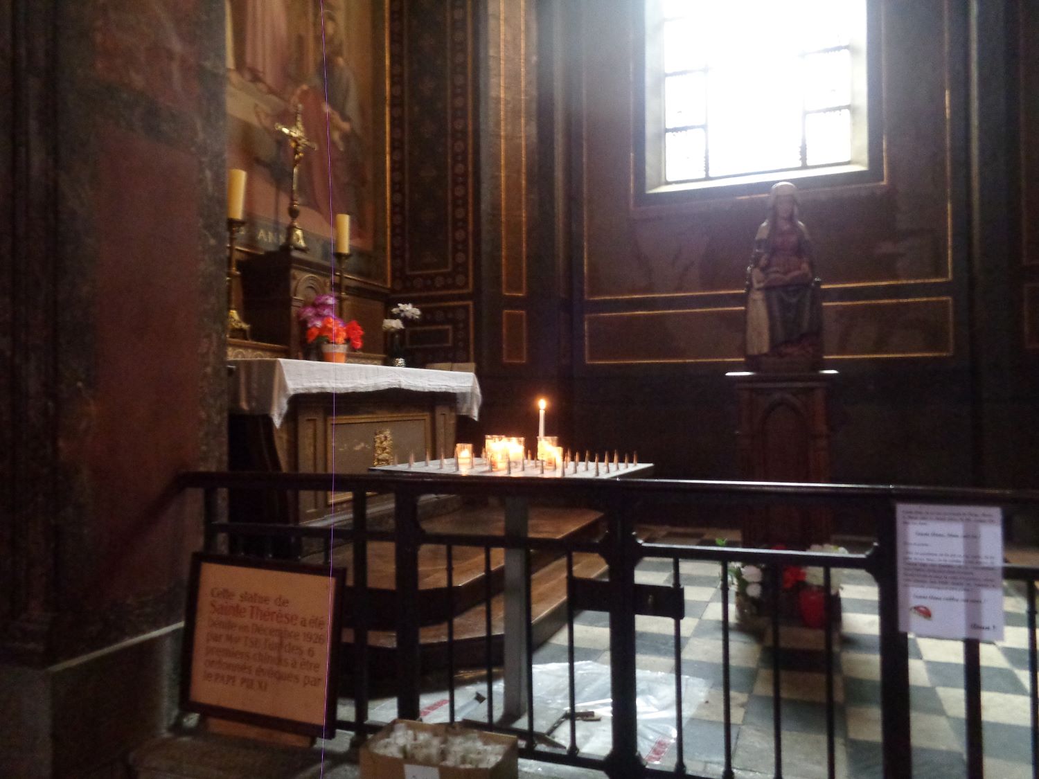 Rennes Cat Saint Pierre chapel Sainte Anne oct24